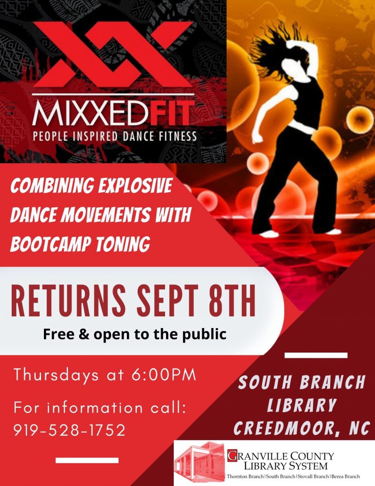 Mixxed Fit @ South Branch Library